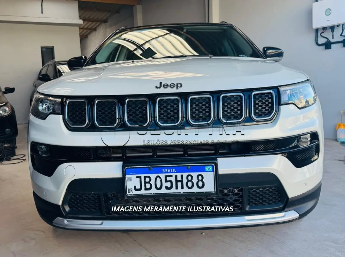 LOTE 003 - JEEP/COMPASS LIMITED TF, placas JBO5H88, ano/mod 2022/2022, cor branca