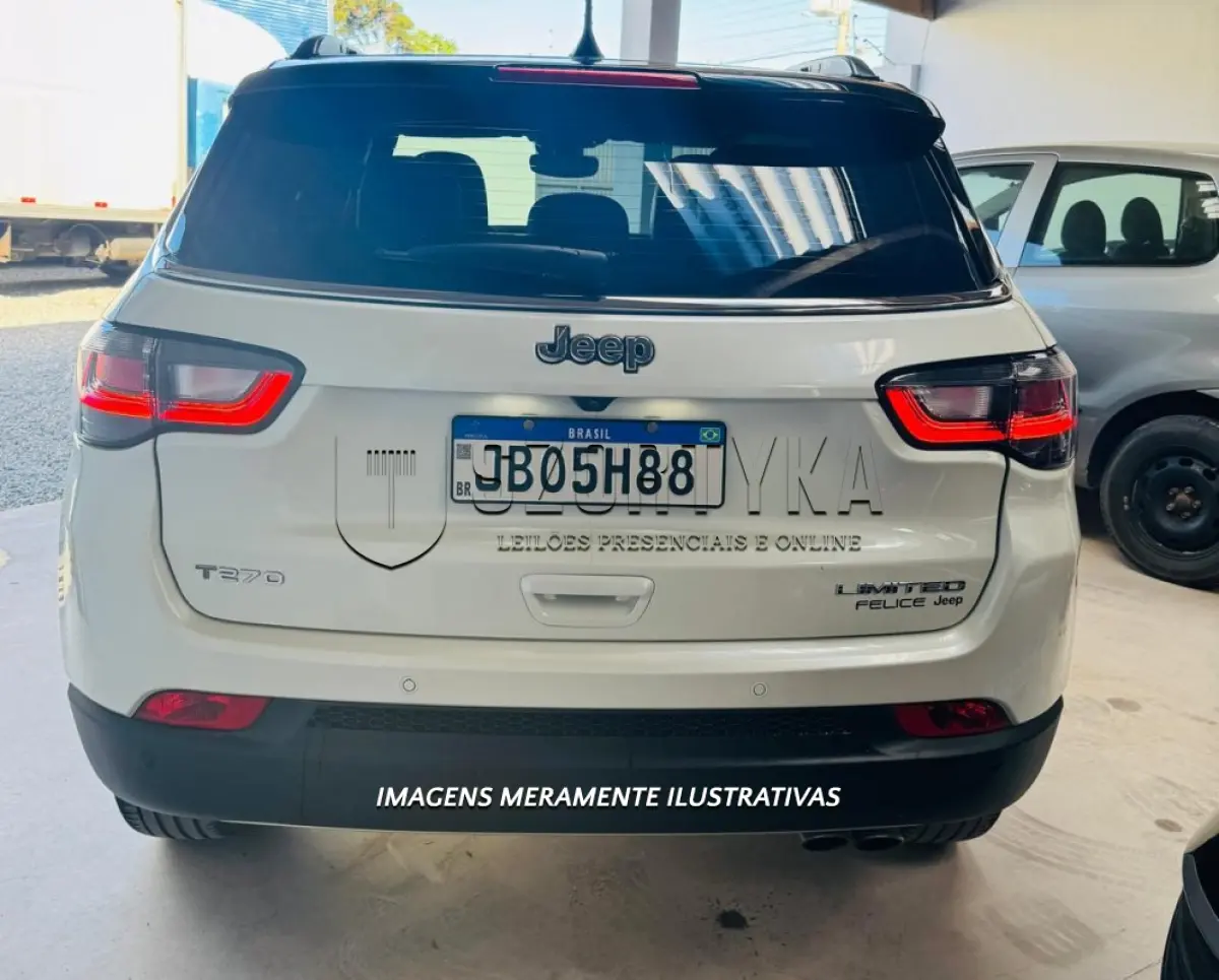 LOTE 003 - JEEP/COMPASS LIMITED TF, placas JBO5H88, ano/mod 2022/2022, cor branca