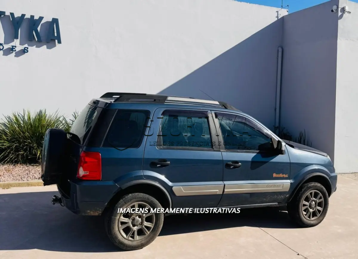 LOTE 001 - Veículo FORD/ECOSPORT FREESTYLE 1.6 FLEX, PLACAS LLG7E90, ANO/MOD 2010/2011, cor azul.