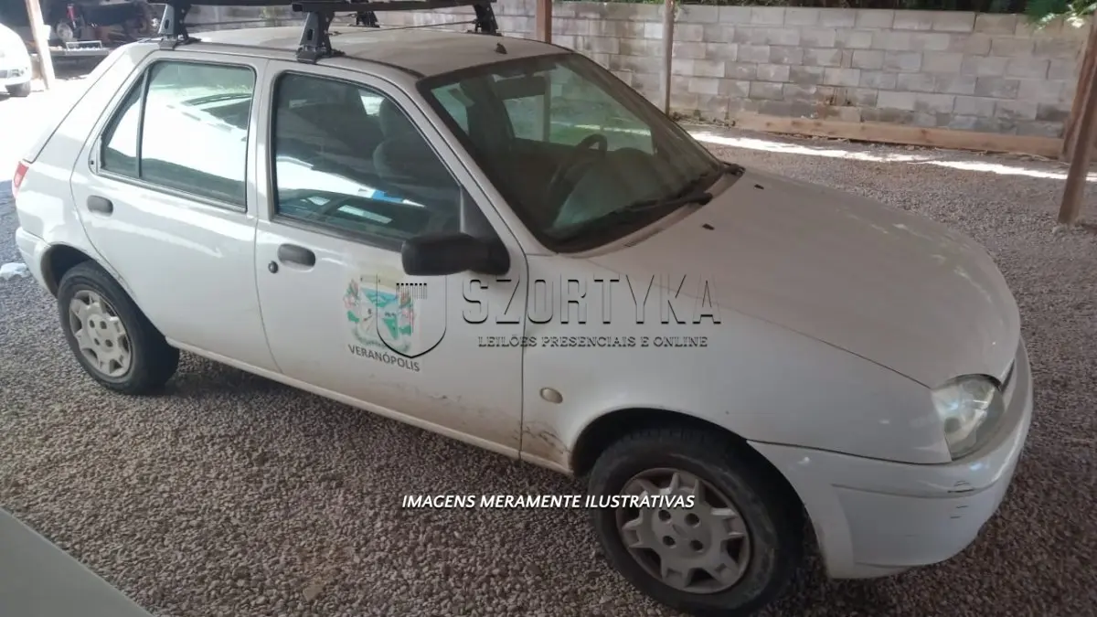 LOTE 004 - VEÍCULO FORD/FIESTA STREET, PLACAS INC1866, ANO/MOD 2006/2006, COR BRANCA.