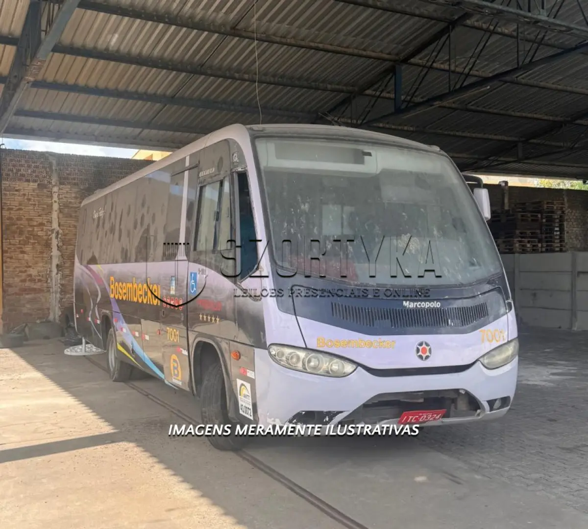 LOTE 001 - MICRO-ÔNIBUS VW/M.POLO SENIOR ON, 2011/2012