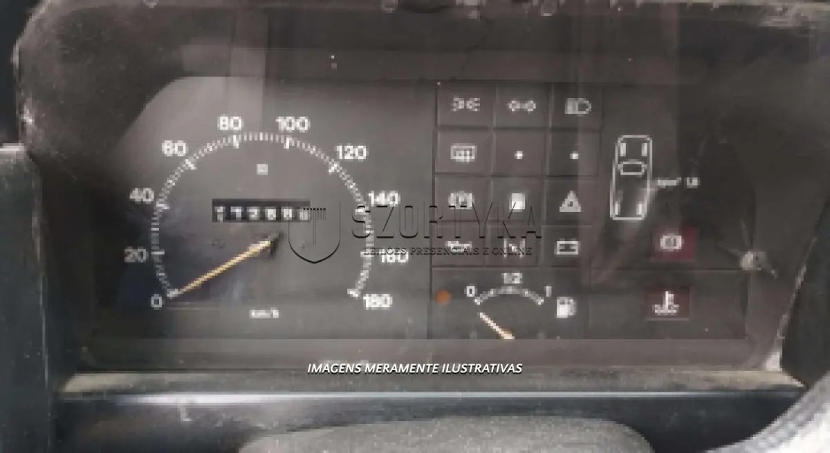 LOTE 000 - FIAT/UNO ELETRONIC, ANO/MOD 1993
