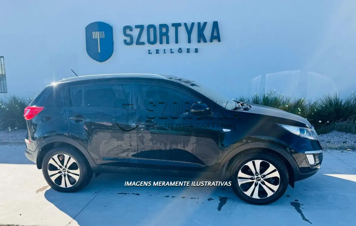 LOTE 004 - KIA SPORTAGE LX2, placas JAS0E97, ano/mod 2012/2013, cor preta