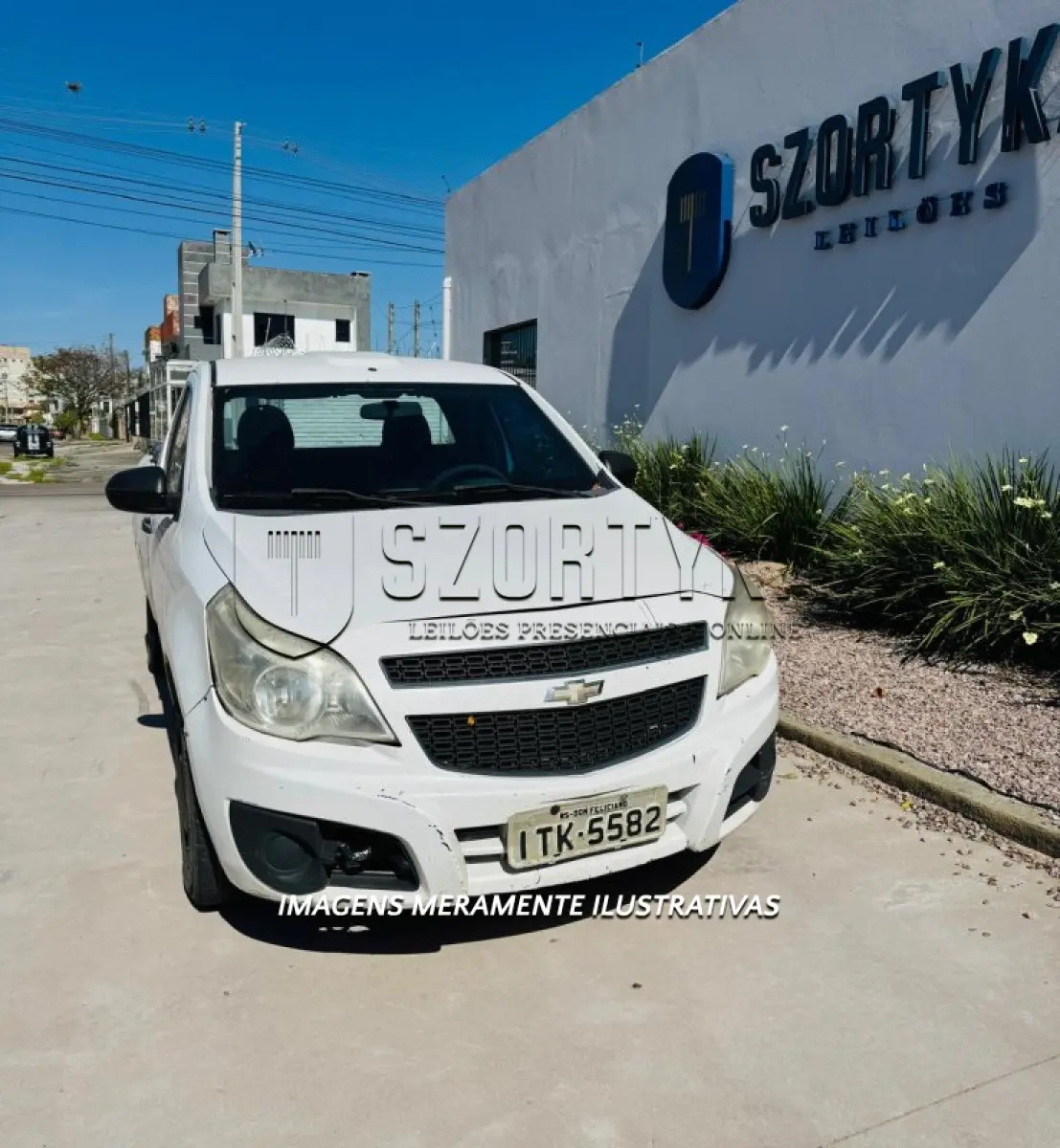 LOTE 001 - CHEVROLET/MONTANA LS, ANO/MOD 2012/2012
