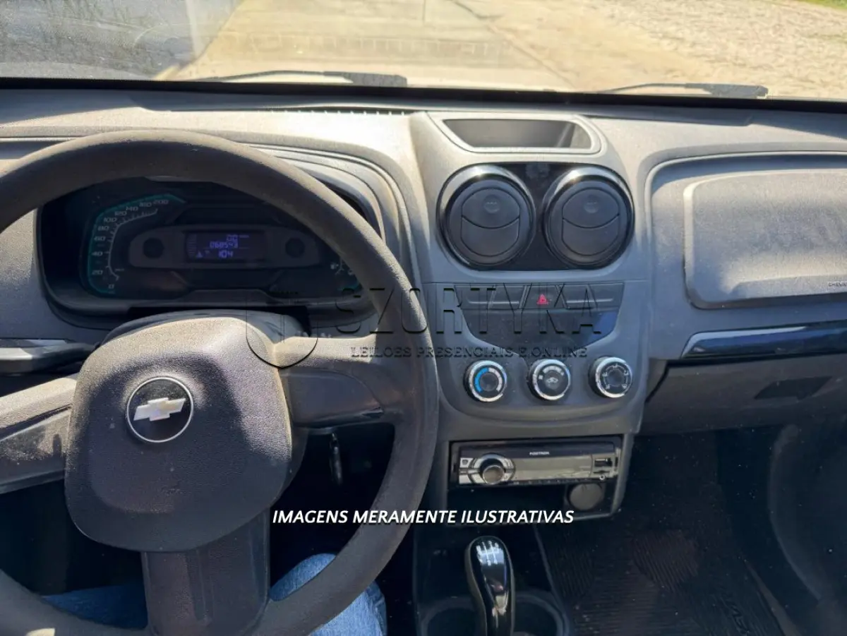 LOTE 001 - CHEVROLET/MONTANA LS, ANO/MOD 2012/2012
