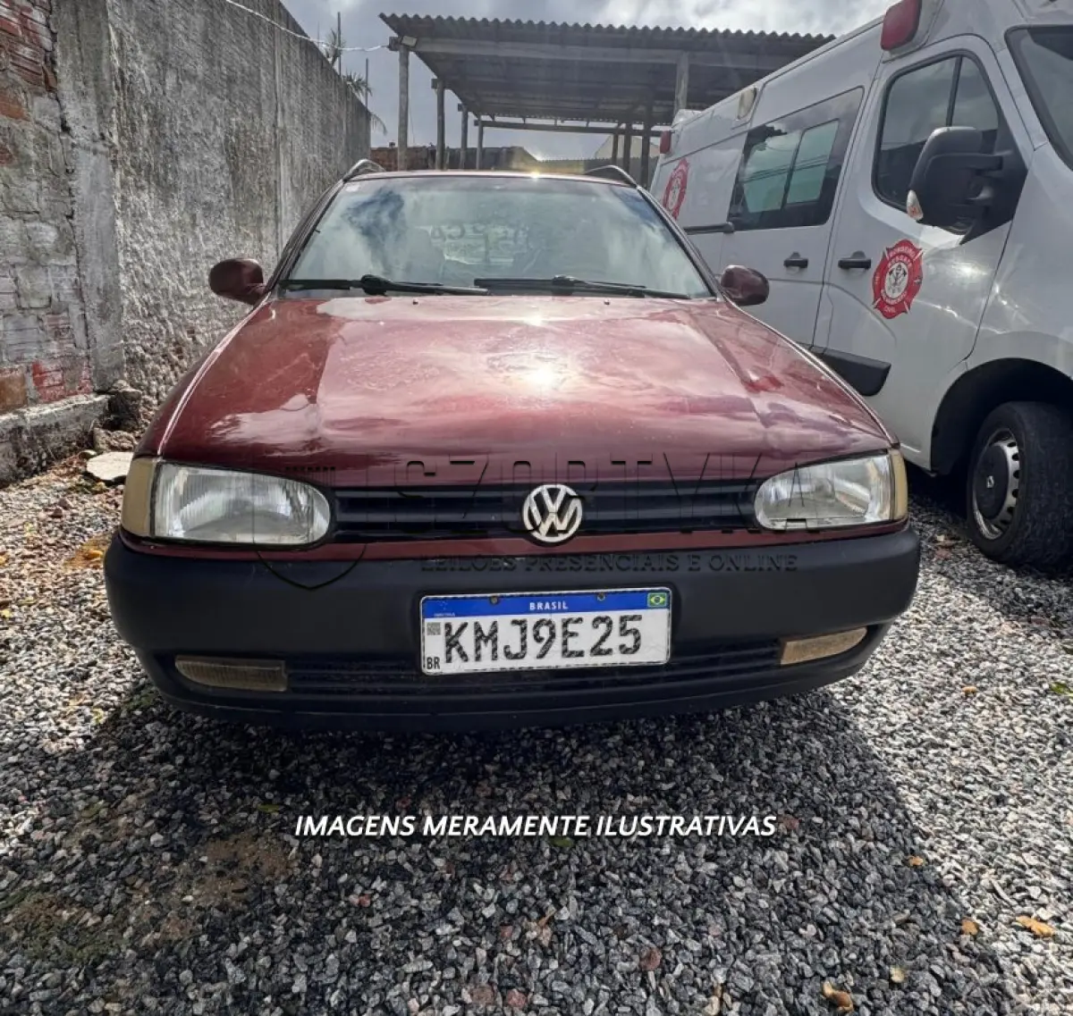 LOTE 001 - VW/PARATI GL 1.8 MI, 1997/1998