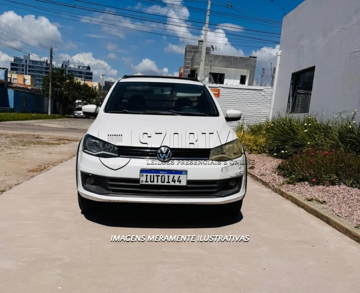LOTE 005 - VW/NOVA SAVEIRO CS, placas IUT0I44, ano/mod 2013/2014, cor branca