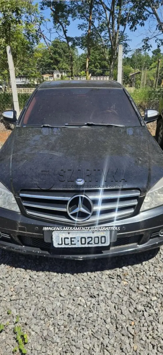 LOTE 012 - I/M.BENZ C 200 K - PLACA: JCE0C00