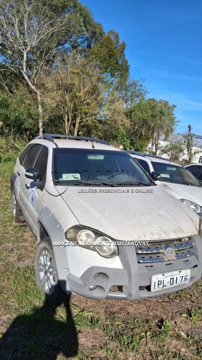 LOTE 008 - FIAT/PALIO WK ADVEN FLEX - PLACA: IPL0176