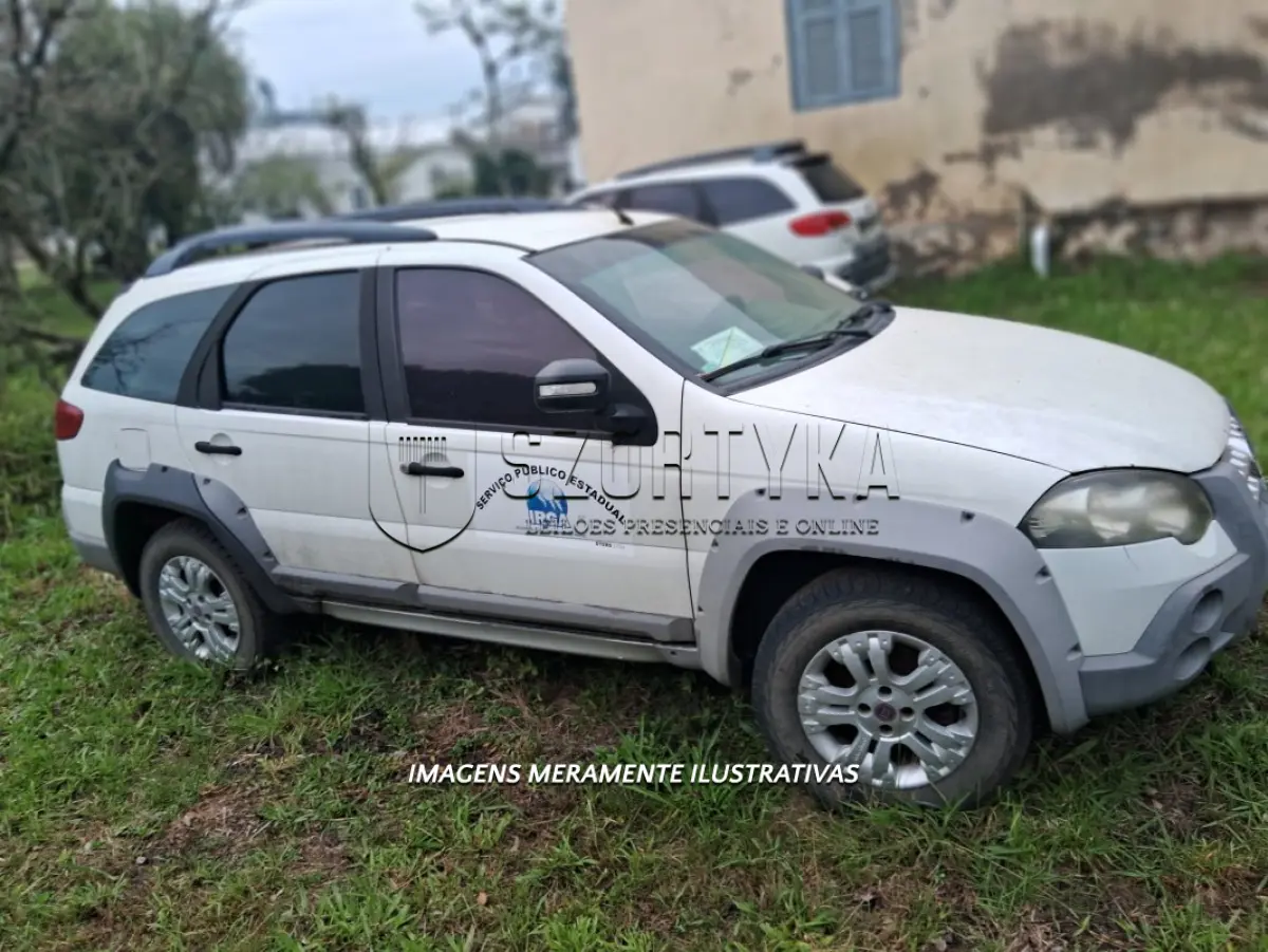 LOTE 008 - FIAT/PALIO WK ADVEN FLEX - PLACA: IPL0176