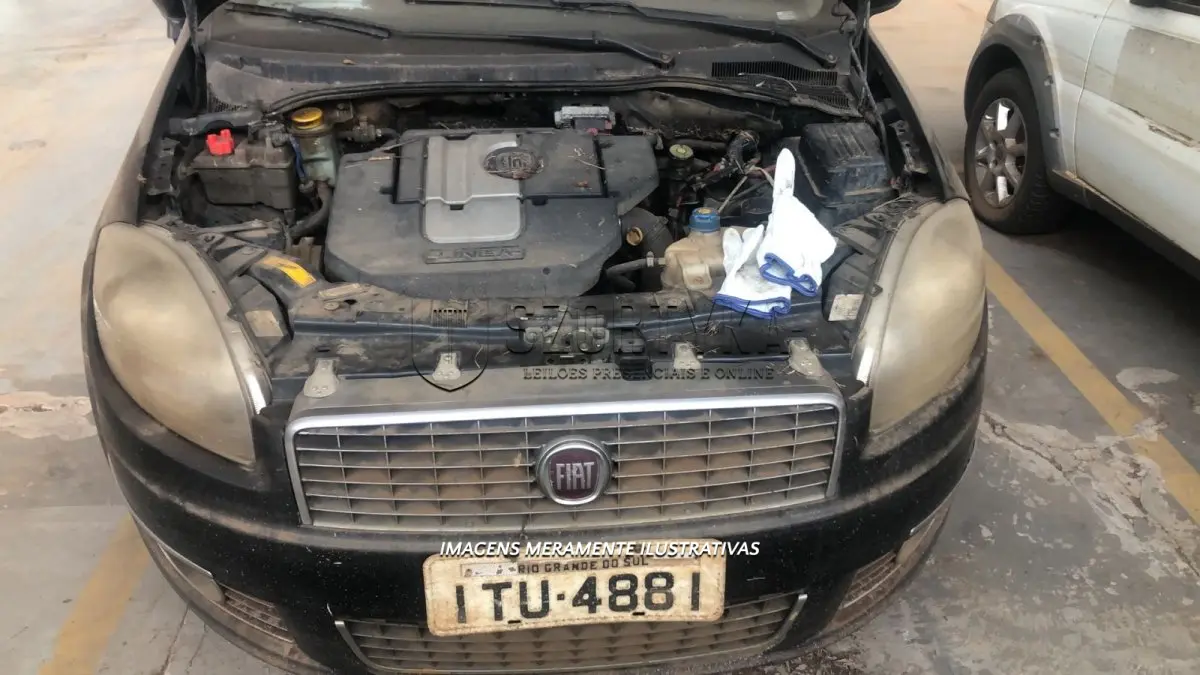 LOTE 002 - FIAT/LINEA ESSENCE DUAL - PLACA: ITU4881