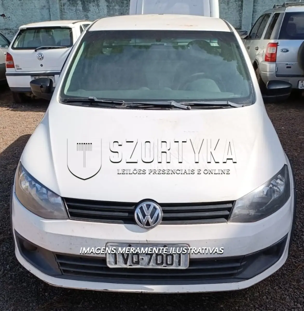 LOTE 001 - VEÍCULO VW/SAVEIRO CS TL, ANO/MOD 2014/2015