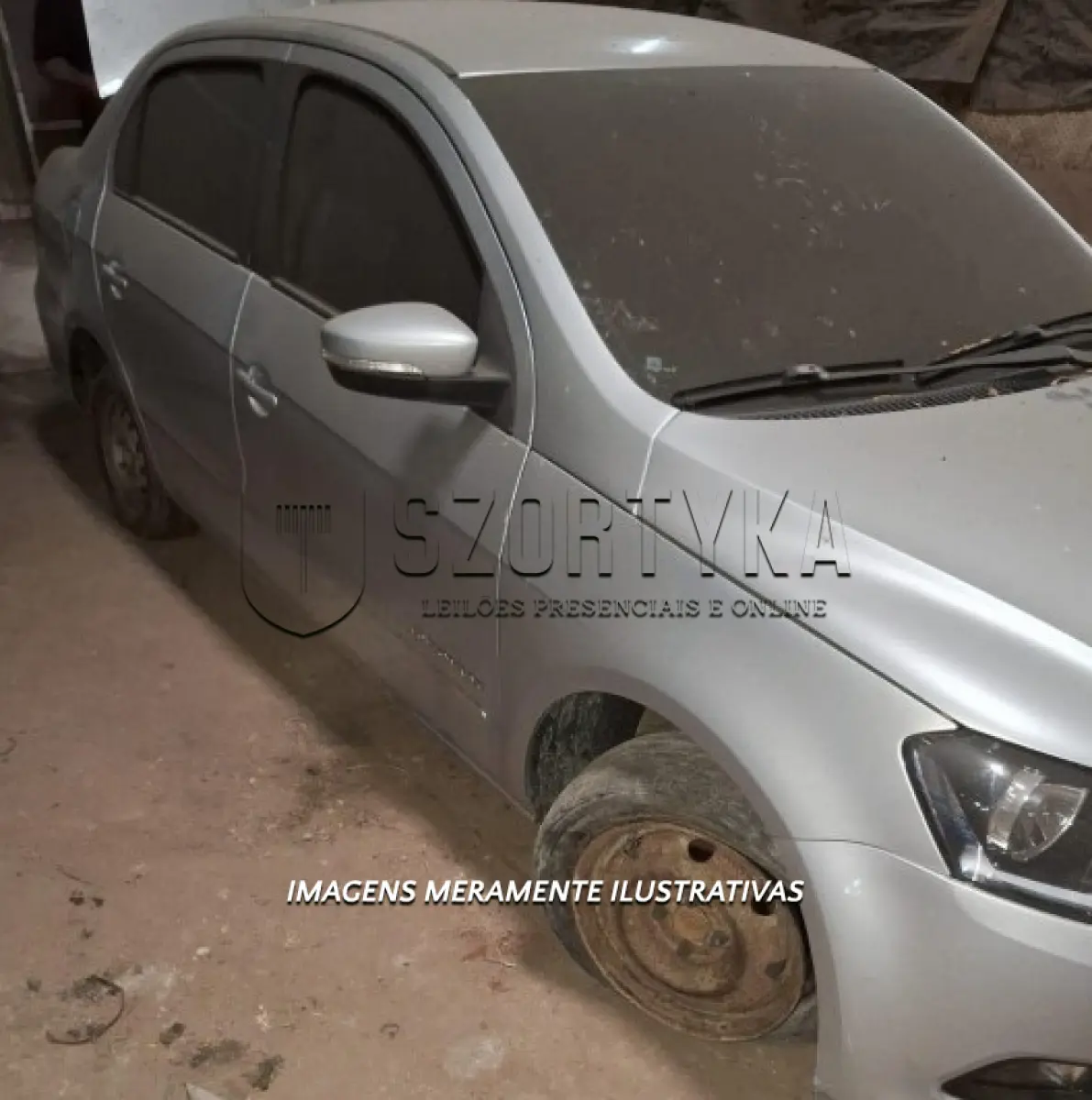 LOTE 001 - Veículo VW/VOYAGE CL MB, Ano/Modelo: 2015/2016, placas IWR8D83.