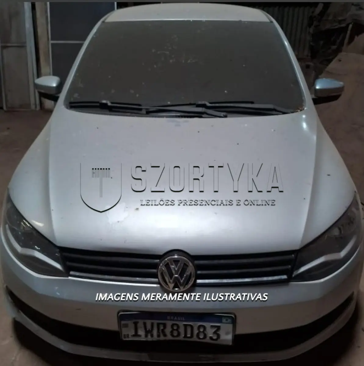 LOTE 001 - Veículo VW/VOYAGE CL MB, Ano/Modelo: 2015/2016, placas IWR8D83.