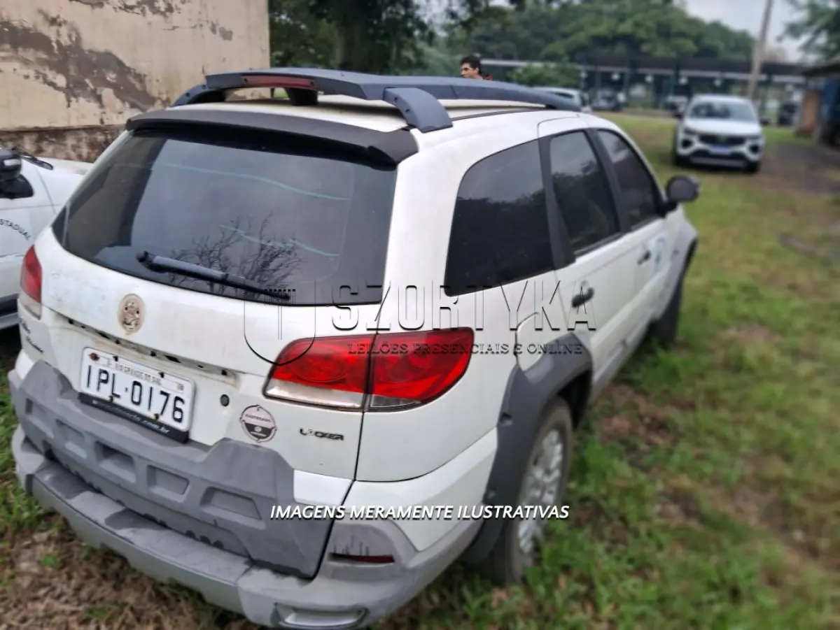 LOTE 008 - FIAT/PALIO WK ADVEN FLEX - PLACA: IPL0176