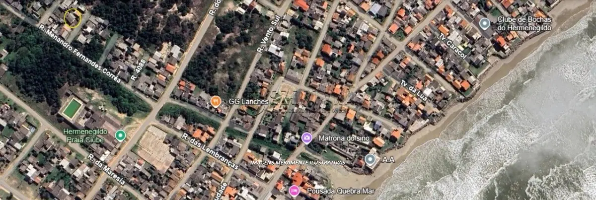 LOTE 001 - IMÓVEL NA PRAIA DO HERMENEGILDO