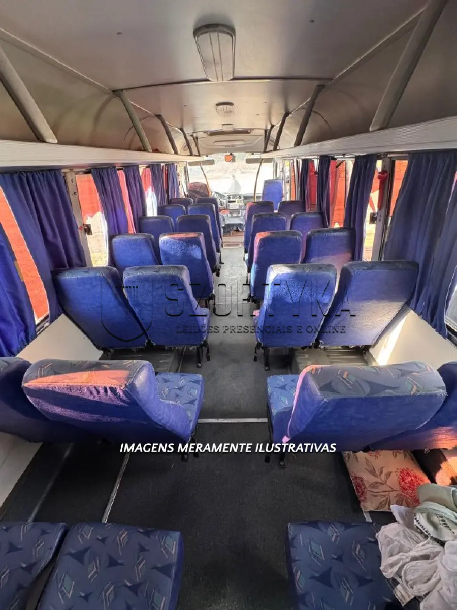 LOTE 006 - MARCOPOLO/VOLARE W8 ON, ANO/MOD 2007/2008, PLACAS IOH4559, COR BRANCA