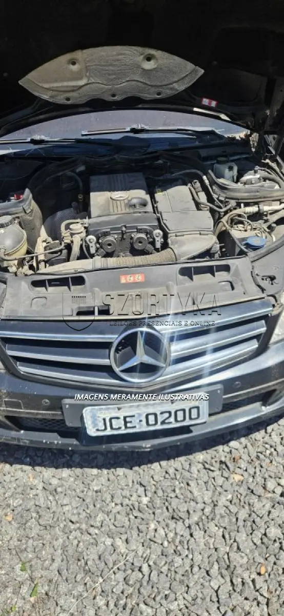 LOTE 012 - I/M.BENZ C 200 K - PLACA: JCE0C00