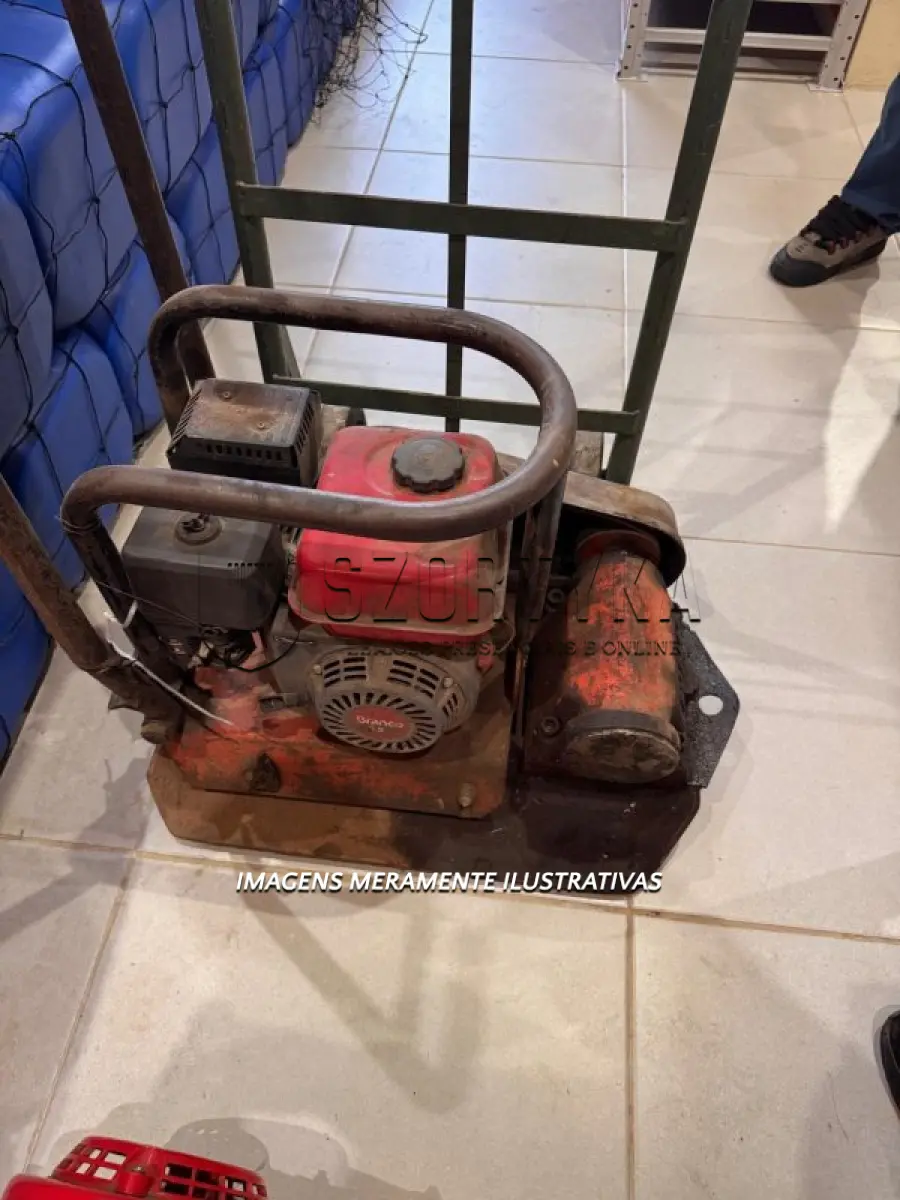 LOTE 002 - 06 (SEIS) ROÇADEIRAS MARCA STIHL, MODELO FS 220, 01 (UM) SOPRADOR MARCA TOYAMA, MODELO TB26, 01 (UM) COMPACTADOR MOTOR BRANCO 5.5, 01 (UM) GERADOR A GASOLINA REFRIGERADO A AR, MARCA MOTOMIL, MODELO MGG-8000CLE, 01 (UMA) MOTOSSERRA, MARCA STIHL, MODELO 08