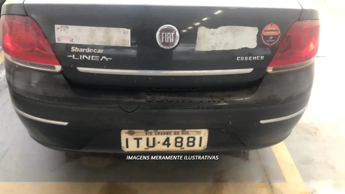 LOTE 002 - FIAT/LINEA ESSENCE DUAL - PLACA: ITU4881