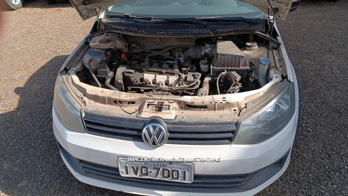 LOTE 001 - VEÍCULO VW/SAVEIRO CS TL, ANO/MOD 2014/2015