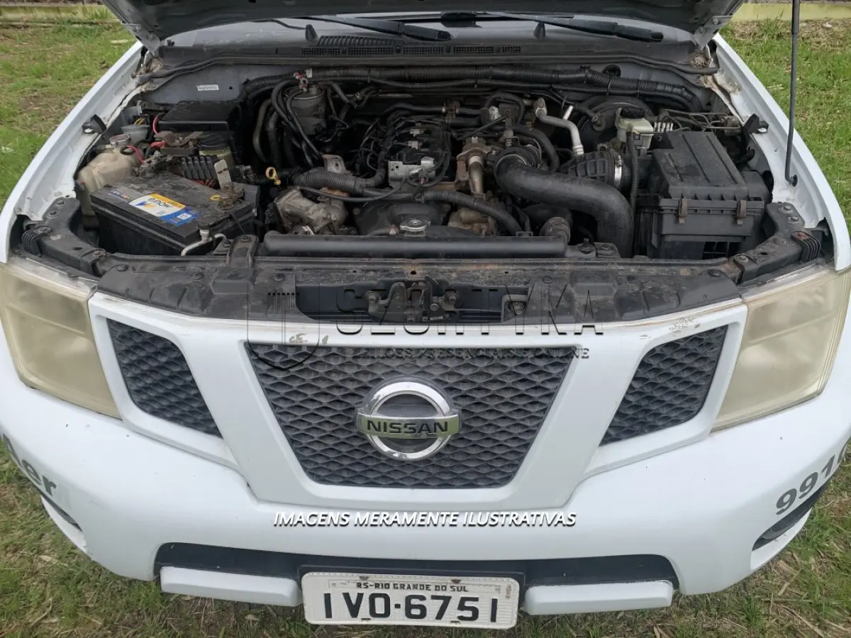 LOTE 014 - NISSAN/FRONTIER S 4X4 - PLACA: IVO6751