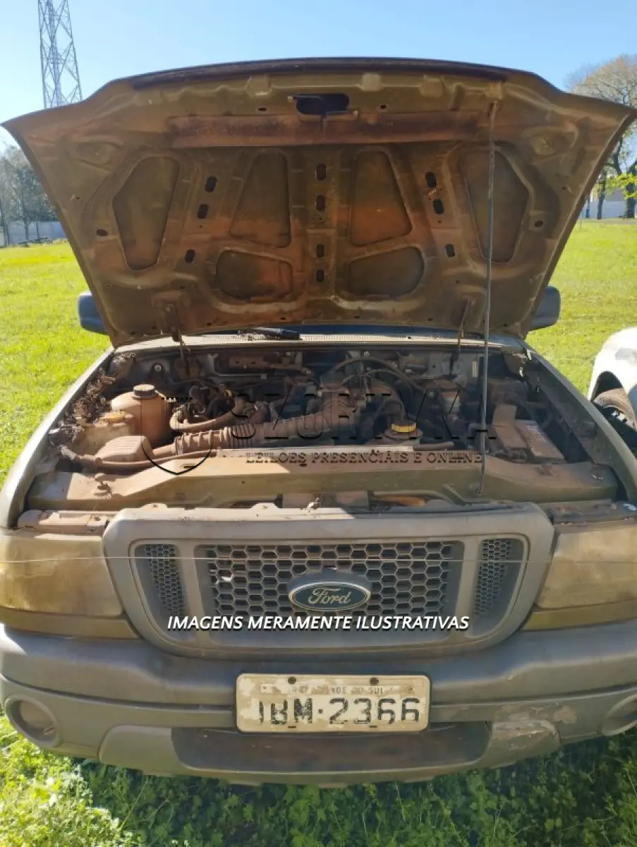 LOTE 027 - I/FORD RANGER XLS 12A - PLACA: JBM2366