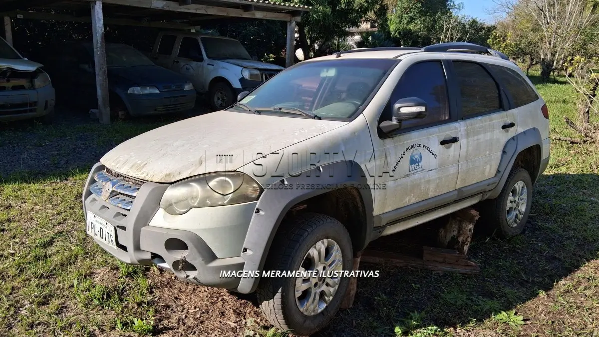 LOTE 008 - FIAT/PALIO WK ADVEN FLEX - PLACA: IPL0176