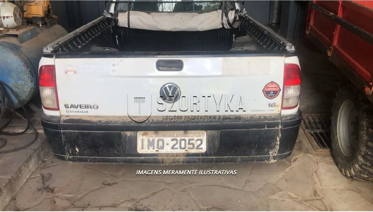 LOTE 009 - VW/SAVEIRO 1.6 - PLACA: IMQ2052