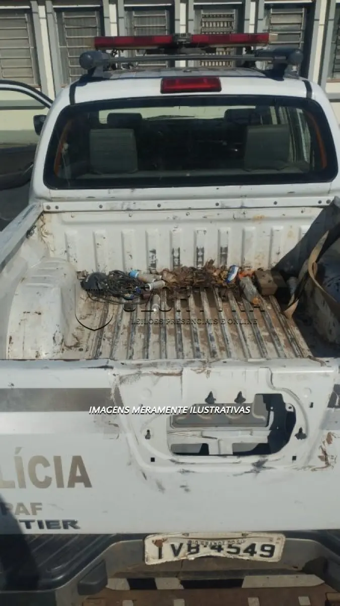 LOTE 117 - NISSAN/FRONTIER SVATK 4X4 - PLACA: IVB4549