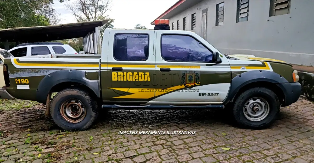 LOTE 086 - NISSAN/FRONTIER 4X4 XE - PLACA: JBM1822