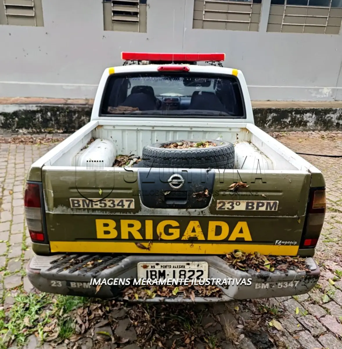 LOTE 086 - NISSAN/FRONTIER 4X4 XE - PLACA: JBM1822