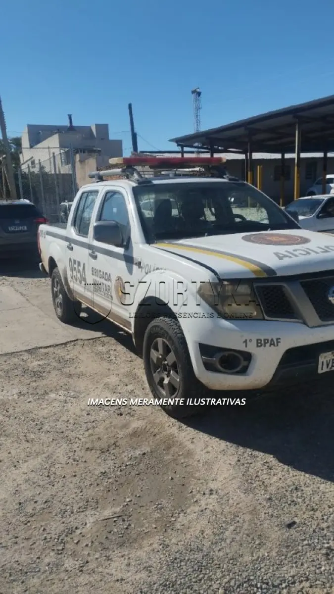 LOTE 117 - NISSAN/FRONTIER SVATK 4X4 - PLACA: IVB4549