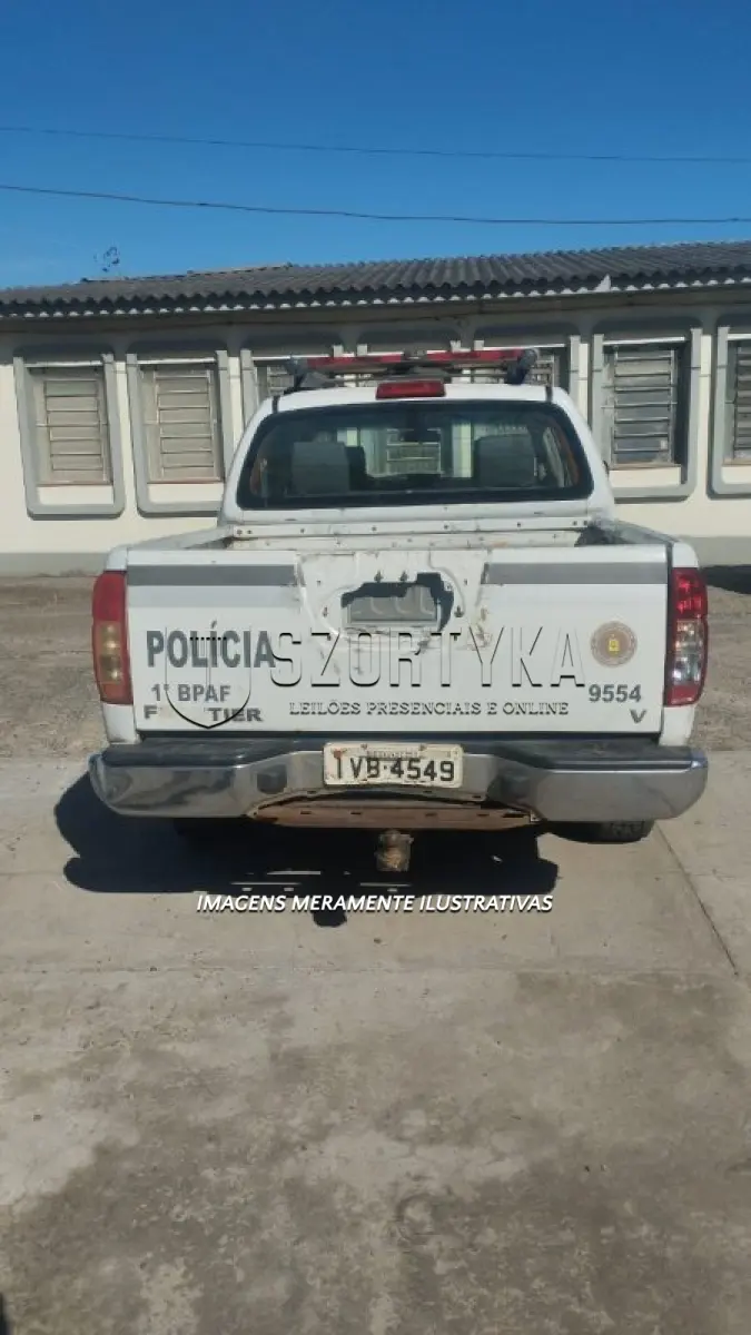 LOTE 117 - NISSAN/FRONTIER SVATK 4X4 - PLACA: IVB4549