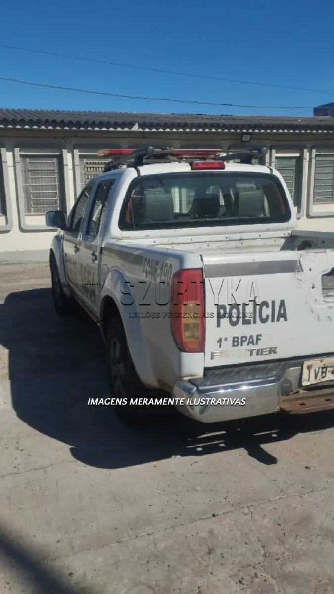 LOTE 117 - NISSAN/FRONTIER SVATK 4X4 - PLACA: IVB4549