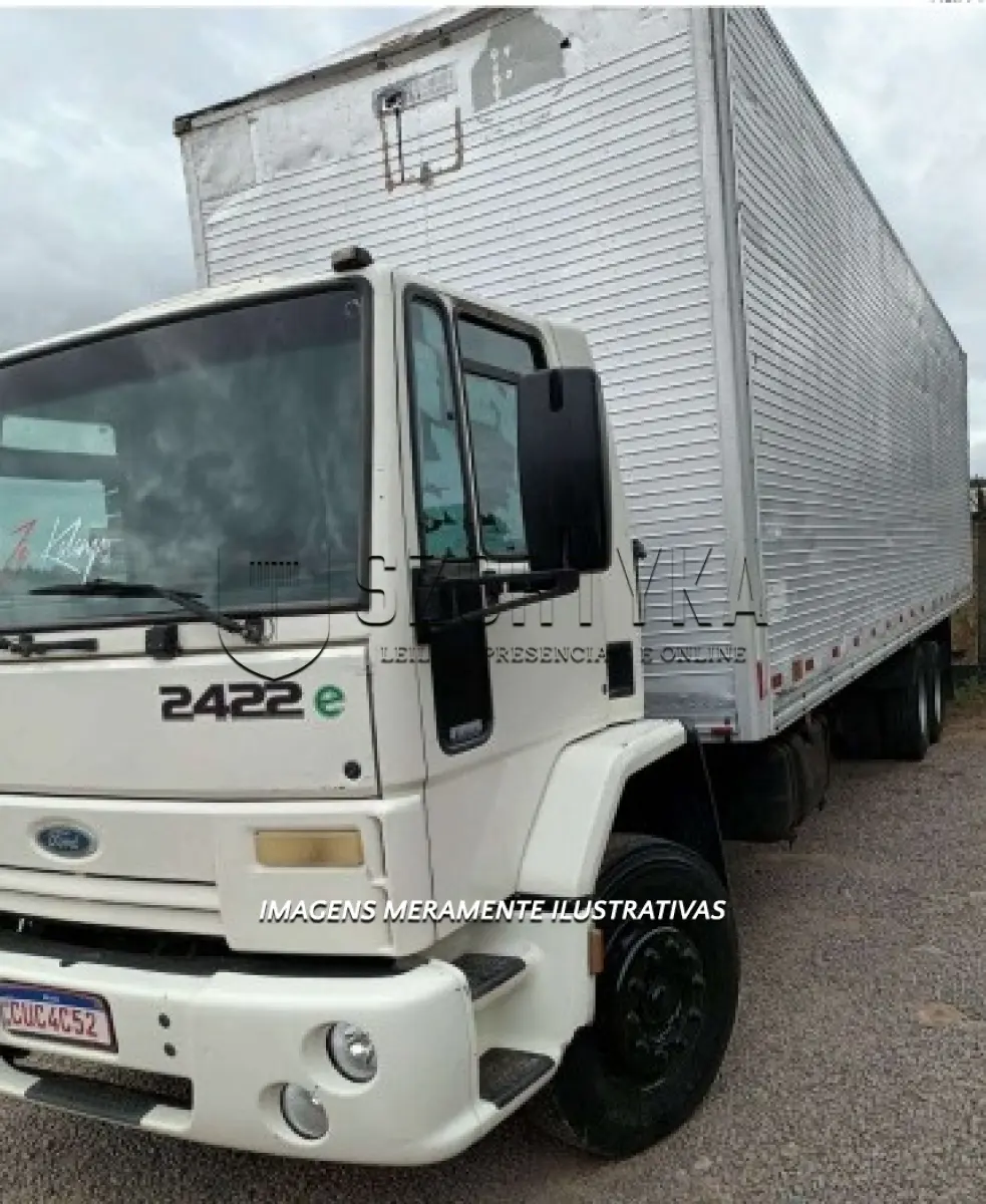 LOTE 001 - CAMINHÃO FORD/CARGO 2422E, 2009/2009, PLACAS CUC4C52
