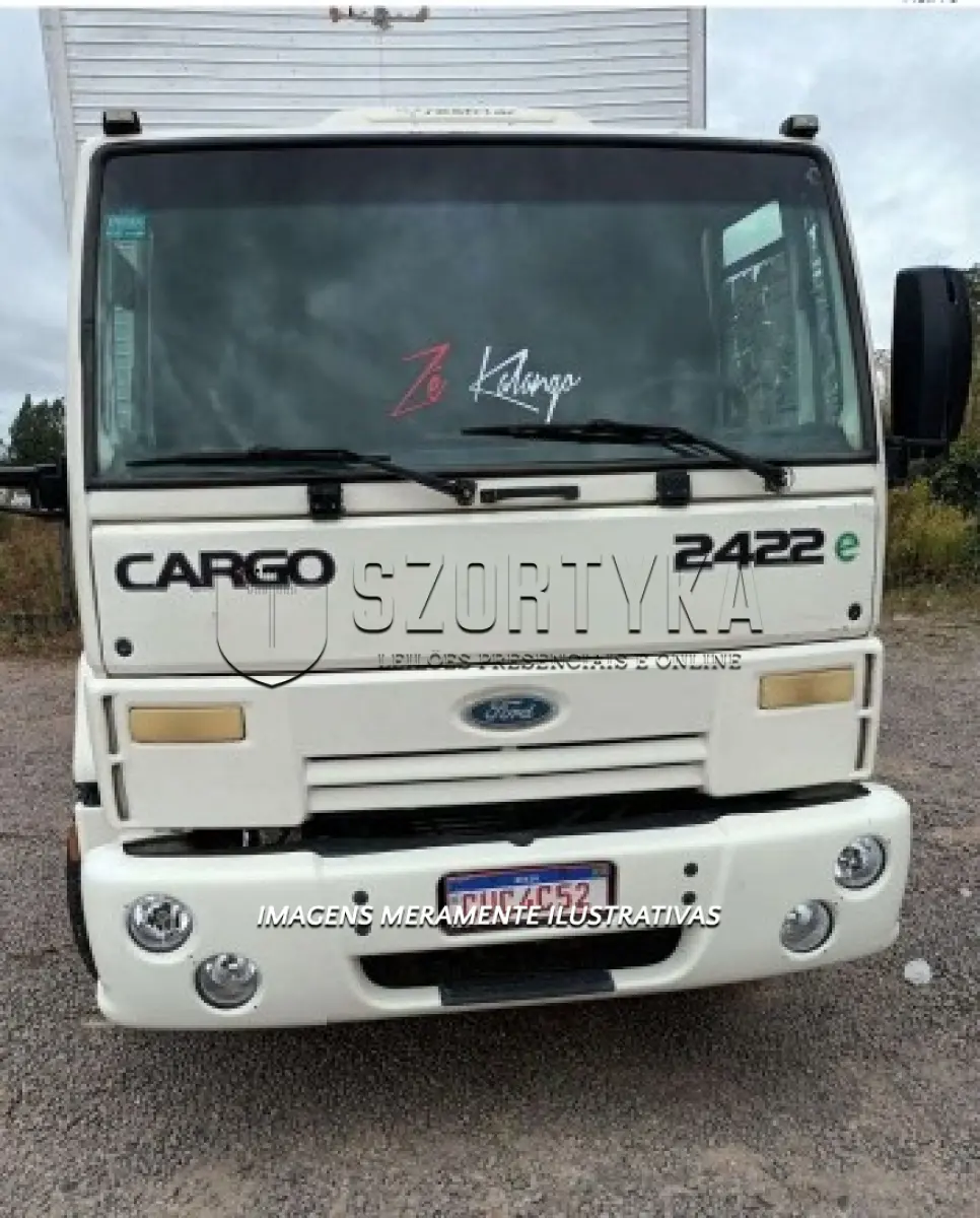 LOTE 001 - CAMINHÃO FORD/CARGO 2422E, 2009/2009, PLACAS CUC4C52