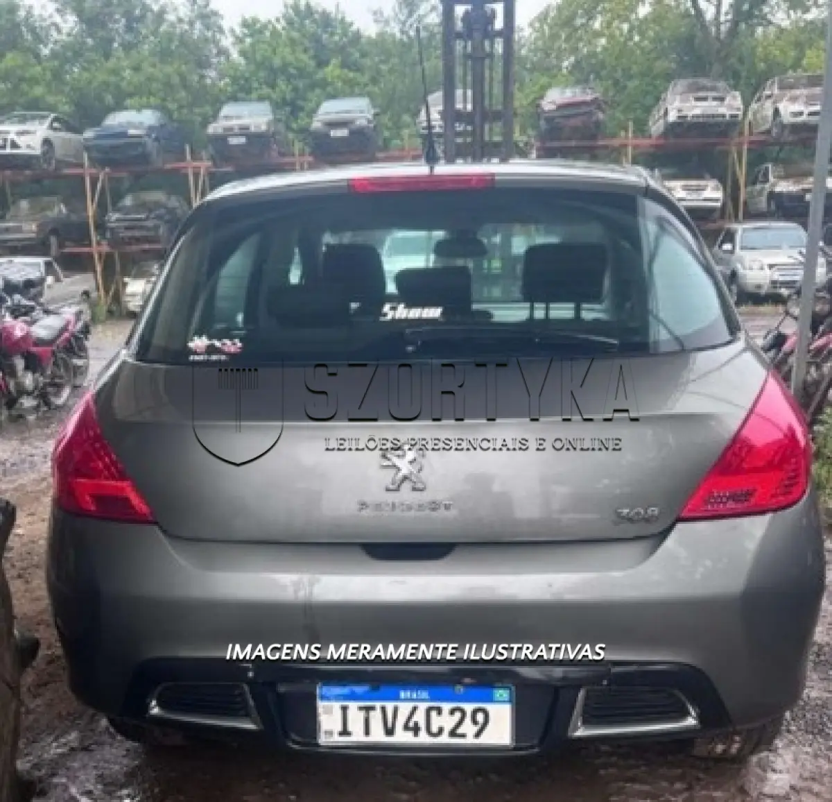 LOTE 001 - PEUGEOT 308 ALLURE 2.0 FLEX 16V, 2012/2013