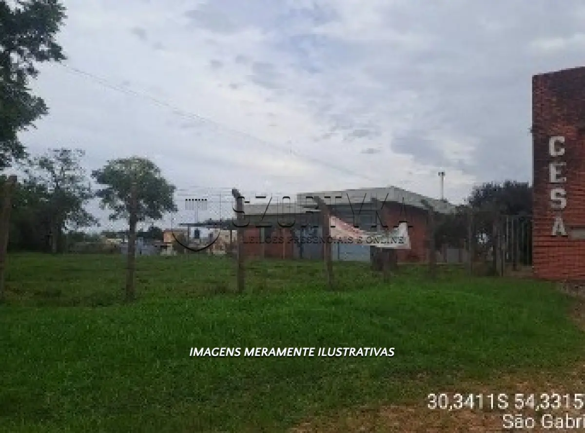 LOTE 001 - ANTIGA UNIDADE DA CESA EM SÃO GABRIEL/RS, COM 19.365,52 M²