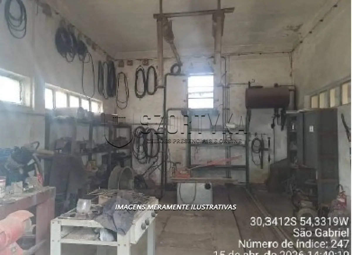 LOTE 001 - ANTIGA UNIDADE DA CESA EM SÃO GABRIEL/RS, COM 19.365,52 M²