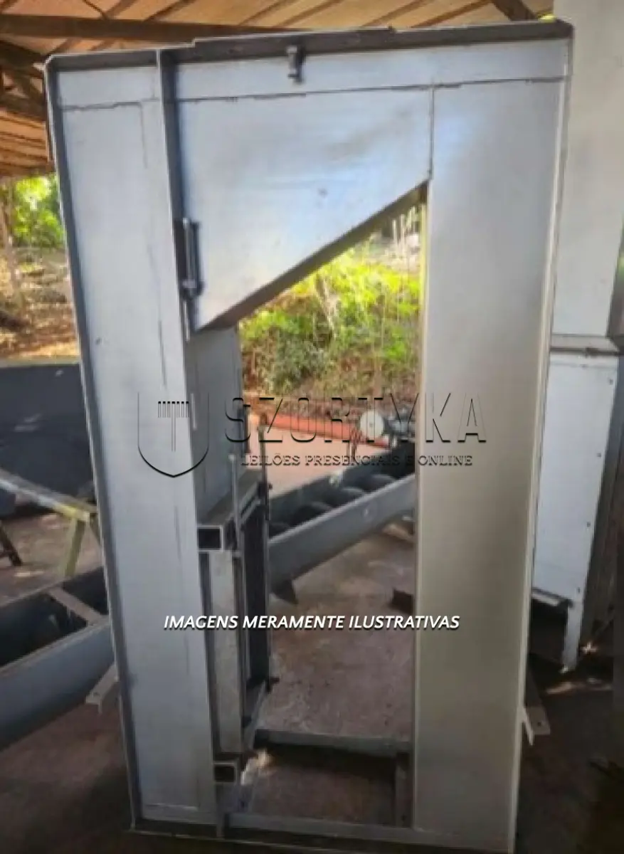 LOTE 001 - 06 PEÇAS DE ROSCA VARREDORA E 01 ELEVADOR DE CARGA, MARCA KAPLER WEBER