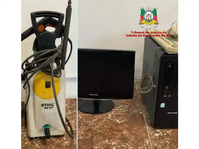 LEILÃO DE UM COMPUTADOR E UM LAVA JATO