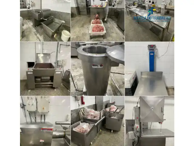 LEILÃO DE MÁQUINAS E EQUIPAMENTOS EM INOX PARA FRIGORÍFICO