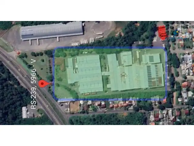 VENDA DIRETA DE UM COMPLEXO INDUSTRIAL COM 52.071,98M² NA RS 239, EM CAMPO BOM