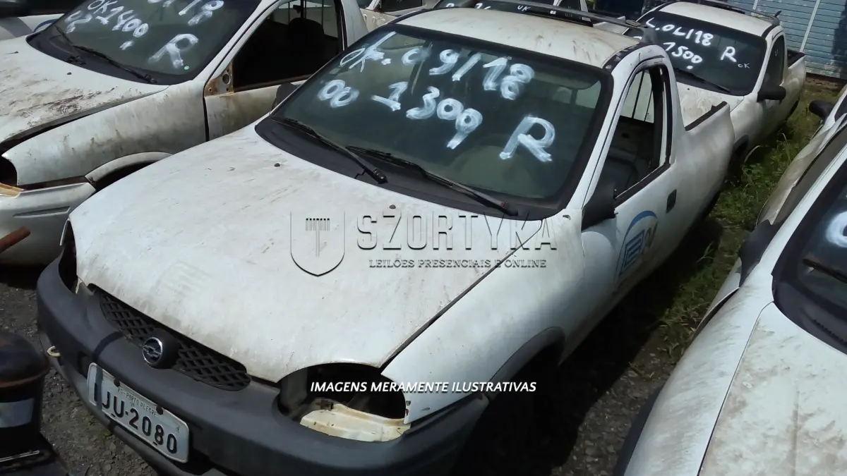 LOTE 009 - GM/CORSA ST PICK-UP IJU-2080 00-01