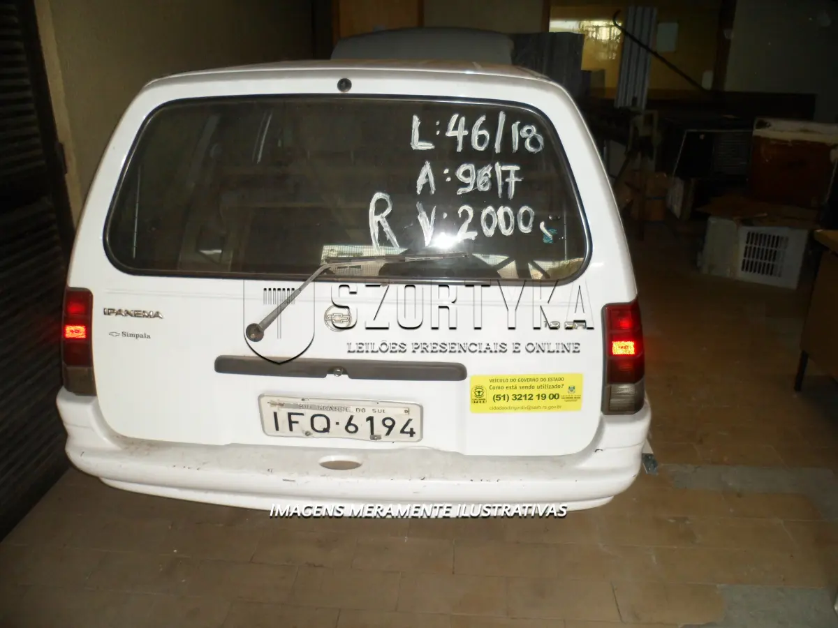 LOTE 046 - GM/KADETT IPANEMA GL  IFQ-6194 96-97