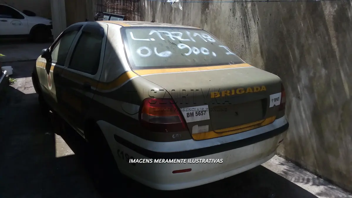 LOTE 172 - FIAT/SIENA FIRE FLEX, ANO 2006.