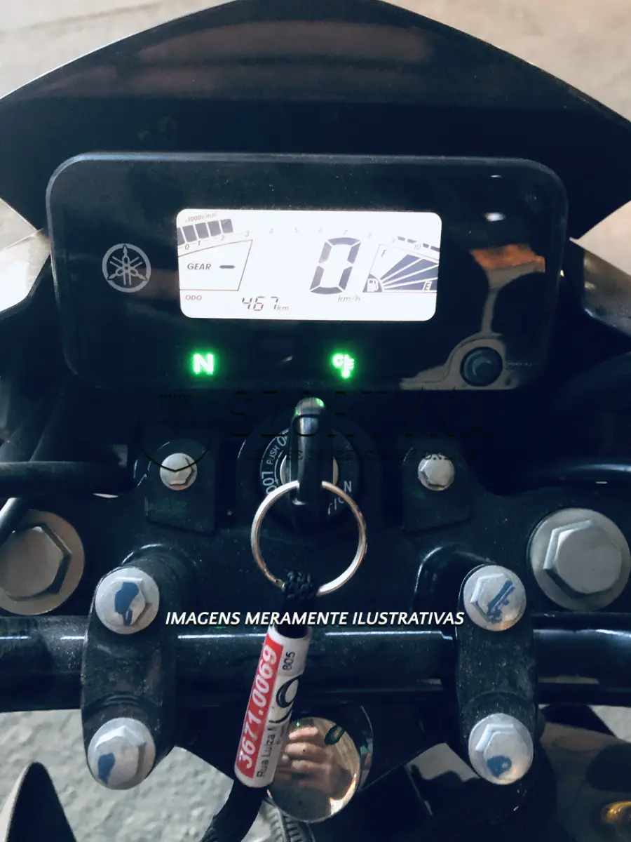 LOTE 002 - YAMAHA 125, Factor ED, ano/mod 2016/2017.