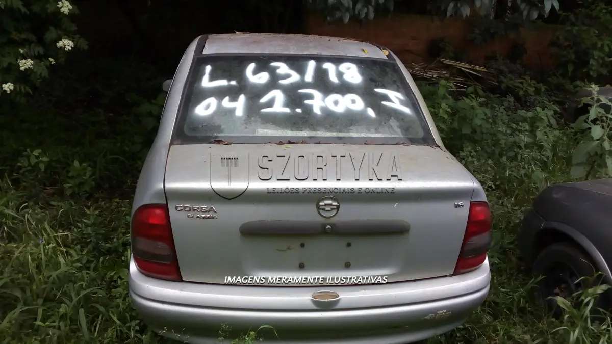 LOTE 063 - GM/CORSA CLASSIC, ANO 2004.