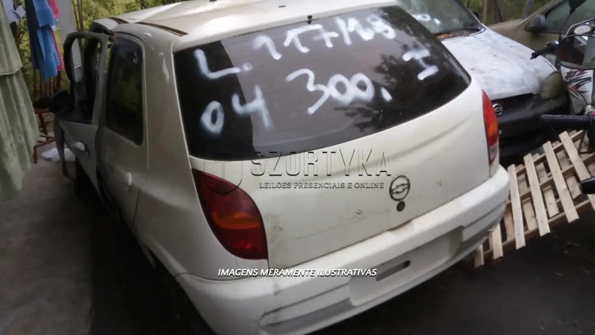 LOTE 117 - GM/CELTA 4P SPIRIT JBM-1752 2004